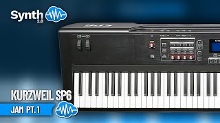 KURZWEIL SP6  JAM  PT 1 [upl. by Tatianas]