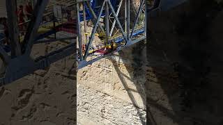 Corinth Canal  BONUS VIDEO  bungee jumping off the bridge [upl. by Esertak]