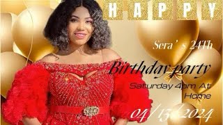 Sera’s 24Th birthday party sherehe ya kuzaliwa kwa seradoto [upl. by Ayr955]