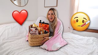 Surprising My Sick Girlfriend With A Spooky Basket [upl. by Atsuj]