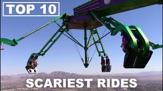 Top 10 Scariest Rides in the World 2022 [upl. by Ennyl863]