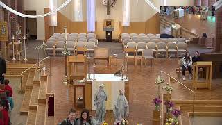 Mass and May Crowning with Holy Trinity School [upl. by Soulier686]