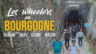 Les wheelers dAlsace en Bourgogne  featWheelers of Lyon EUC electric unicycle [upl. by Legim926]