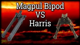 Magpul Bipod VS Harris Bipod Which Is Better For You [upl. by Mehala]