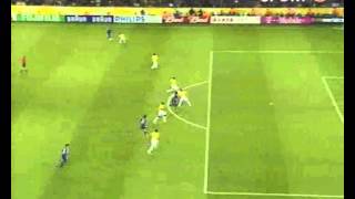 Goal Tamada Japan vs Brazil world cup 2006 [upl. by Certie]