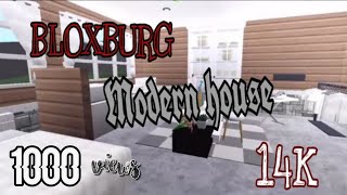 BLOXBURG  2 STORY MODERN HOUSE 14K [upl. by Minny]