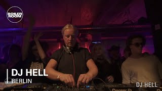 DJ Hell Boiler Room Berlin DJ Set [upl. by Iamhaj421]