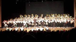 Ohio University Marching 110  Ohio Theatre  quotCheer quot  Potlicker  11142011MP4 [upl. by Jamill]