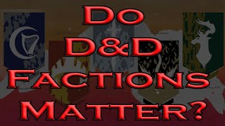 What Can We Learn From The DampD factions dnd [upl. by Tsnre]