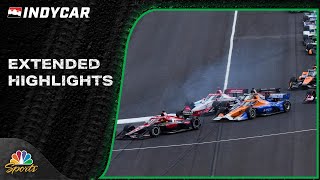 IndyCar EXTENDED HIGHLIGHTS Sonsio Grand Prix at IMS Road Course  51124  Motorsports on NBC [upl. by Anilev683]