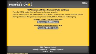 Update to PPP OSU online number plate software [upl. by Allehcram]