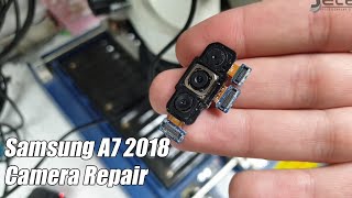 Samsung A7 2018 A750F Camera not work After Water Damage Repair Tutorial [upl. by Etiuqal804]