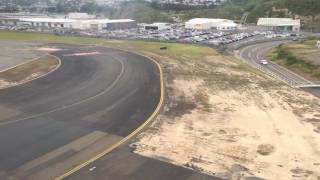 Wellington Airport Windy Landing [upl. by April]