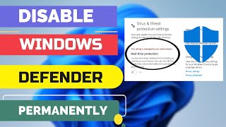 How to Disable Windows Defender Permanently on Windows 11  TurnOff Windows Defender [upl. by Cirted]