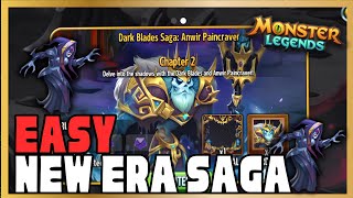 NEW ERA SAGA  FREE GEMS  STORY MODE COMPLETE Monster Legends [upl. by Eoin]