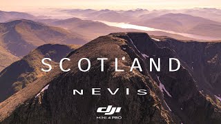 Scotland  Ben Nevis  DJI Mini 4 Pro Cinematic 4K HDR  HLG [upl. by Airetahs]