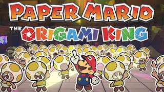 Shroom City All Collectible Treasure Chest Locations  Paper Mario The Origami King [upl. by Ahsuoj]