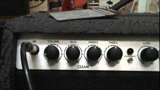 BRUNETTI MARANELLO GUITAR AMP CLEAN SOUND DEMO [upl. by Nodaj]