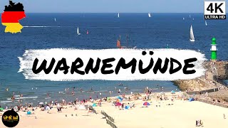 🇩🇪 WARNEMÜNDE  GERMANY  4K  A walking tour in the village center [upl. by Islaen]