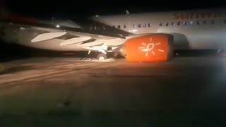 Sunwing Boeing 737 MAX flight bound for Montreal gets stuck in Cuba [upl. by Adnaval451]