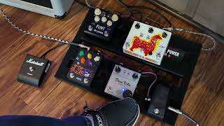 Fulltone Deja Vibe Pedal Demo with Marshall Amplifier and Rock N Roll Relics Thunders II [upl. by Shu960]