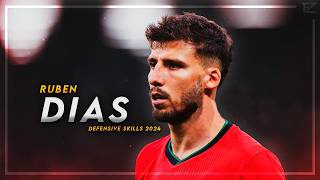 Rúben Dias 2024 ● BEAST  Crazy Tackles amp Defensive Skills ᴴᴰ [upl. by Tabib]