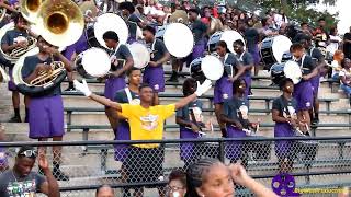 Edna Karr Marching Band Drum Section Solos vs LBLandry 2023 Battle Of Algiers [upl. by Alekat]