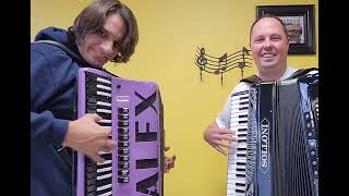 Alex Meixner amp Kevin Solecki duet featuring Solloni Accordions Carnegie Accordion Company [upl. by Hcurob589]