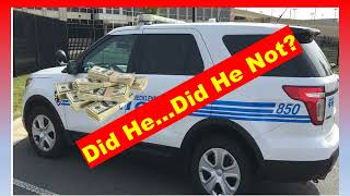 NC Cop Caught on Camera Stealing Money from Detainee [upl. by Rocca527]