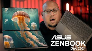 Asus Zenbook Due 2024 شاشتين أكبر [upl. by Schwitzer631]