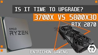 Is it time to upgrade 3700X VS 5800X3D with RTX 2070 PUBG [upl. by Colwin]