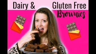 Chewy Gluten Free Brownies  Paleo amp Dairy Free [upl. by Arhoz964]