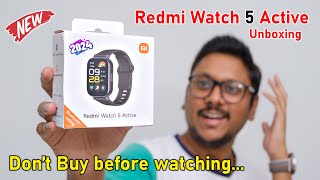 Best Smartwatch for 2500 Rs 🤔 Redmi Watch 5 Active Unboxing amp Review🔥 [upl. by Aydne]