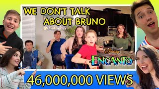 Family Reacts to “We Don’t Talk About Bruno” From Encanto BLOOPERSBTS [upl. by Suhpoelc93]