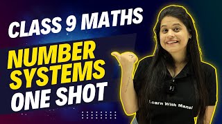 Number System  One Shot  Class 9 Math [upl. by Anohr]