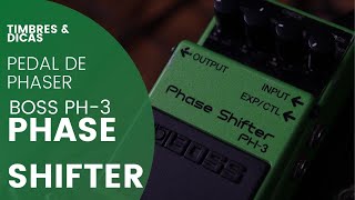 PEDAL DE PHASER BOSS PHASE SHIFTER PH 3 TIMBRES amp DICAS [upl. by Neltiak]