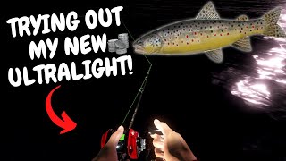 Trying out my new ultralight setup 320 Russian fishing 4 [upl. by Ecirtac259]