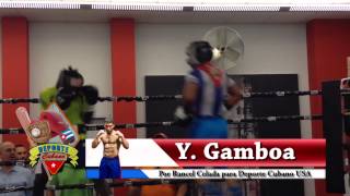 Yuriorkis Gamboa Sparring for the Media [upl. by Eisen]