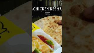 CHICKEN KEEMA PARATHA with C curry subscribe to support parathaparathalover food subscribe [upl. by Lihas]