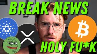 🚨 BITCOIN Holy Fuk This BREAKING NEWS changes EVERYTHING [upl. by Auhsoj490]