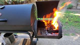 BBQ 101  How to Build a Fire in your Offset Smoker Firebox and Temperature Management offsetsmoker [upl. by Colet114]