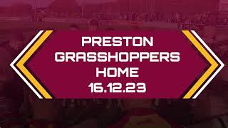 Fylde v Preston Grasshoppers 161223 [upl. by Ahsikar]