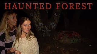 Our TERRIFYING Night At The Most HAUNTED Forest In California ENCHANTED FORESTCOBB ESTATE [upl. by Aleac]