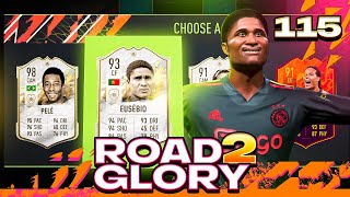 PRIME ICON EUSEBIO ROAD TO GLORY 115  FIFA 22 ULTIMATE TEAM [upl. by Fries290]