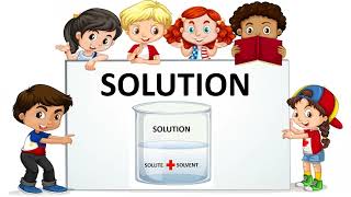 SOLUTION  SOLUTE AND SOLVENT  MISCIBLE AND IMMISCIBLE LIQUIDS  SCIENCE VIDEO FOR CHILDREN [upl. by Nyrmac916]