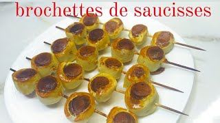 brochette de saucisses Carl is Cooking food Types of hobbyCooking tastycuisine TimaJJin food [upl. by Chaunce]