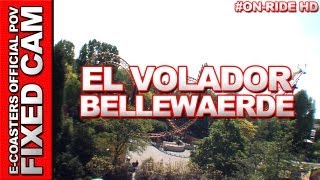 El Volador  Bellewaerde Park  OnRide ECam HD [upl. by Roeser818]