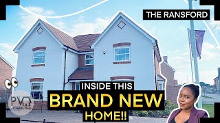 Inside a 4 Bed SPACIOUS Home New Build House Tour UK  Taylor Wimpey The Ransford Show home [upl. by Allys389]