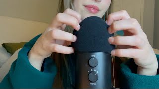 💥ASMR deep intense amp very aggressive mic scratching with foam cover for 35 minutes💥 CV [upl. by Nit]