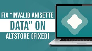 How to Fix “Invalid Anisette Data” on Altstore Tutorial [upl. by Sadirah]